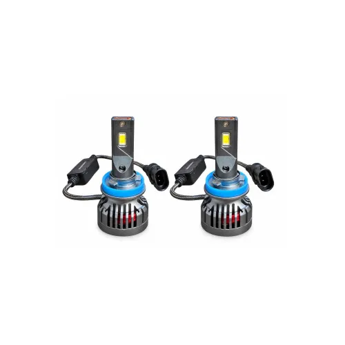 Becuri LED Canbus H11 12V 55W 5500 lm per bec 6000K set 2 bucati — imaginea 2