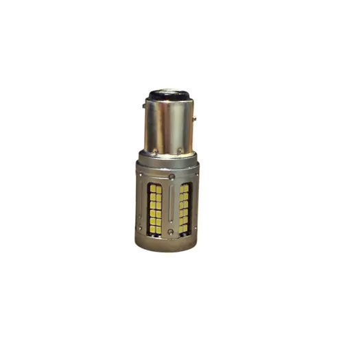 Becuri LED Canbus P21/5W BAZ15d TN tip nou 2 faze 84 SMD 12V-24V 25W 1000 lm nonpolar alb set 2 bucati — imaginea 2