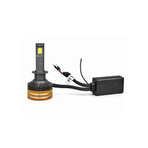 Becuri LED H1 Canbus cu control prin aplicatie Bluetooth 90W 15000 lumeni 3000K-8000K 12-24V — imaginea 3