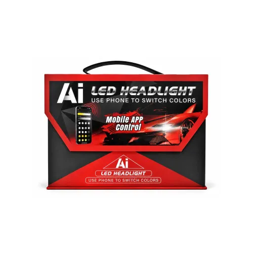 Becuri LED H1 Canbus cu control prin aplicatie Bluetooth 90W 15000 lumeni 3000K-8000K 12-24V — imaginea 2