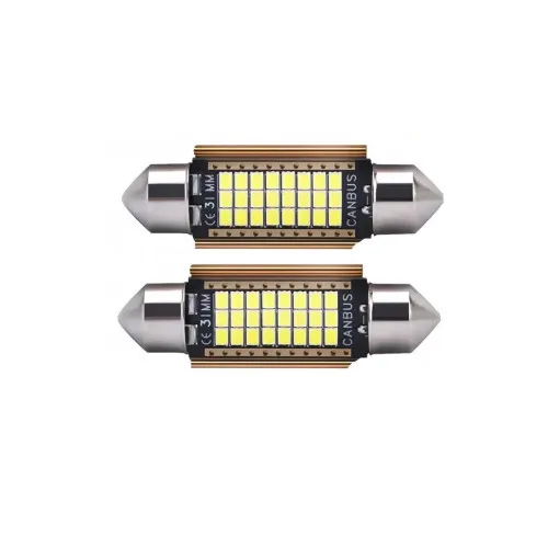 Becuri LED sofit Canbus 31x12 mm 12V 1.5W corp aluminiu set 2 bucati