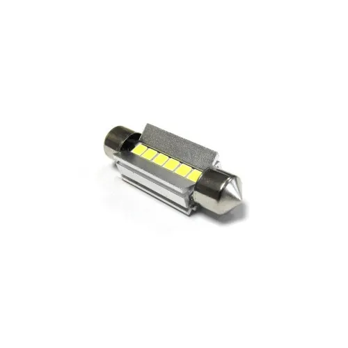 Becuri LED sofit Canbus Premium 6 SMD 3030 39 mm 12V 800 lm 6000K alb rece set