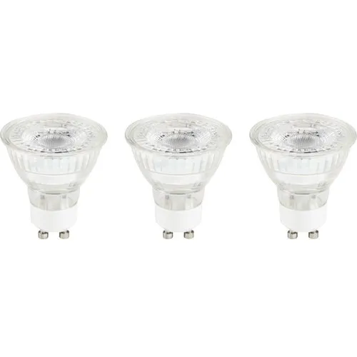 Becuri LED spot Verpackungsdesign GU10 4, 9W 450 lumeni 230V, lumina calda CRI90, 3 bucati