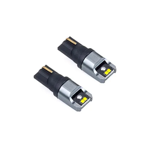 Becuri LED T10 W5W Canbus 4 SMD 1616 150 lumeni 12-24V lumina alba set 2 bucati — imaginea 3