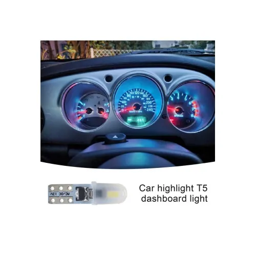 Becuri LED T5 Canbus 2 SMD 3014 40 lumeni 12V nonpolar alb, albastru sau rosu set 2 bucati / JSUN32 / JSUN33 — imaginea 4