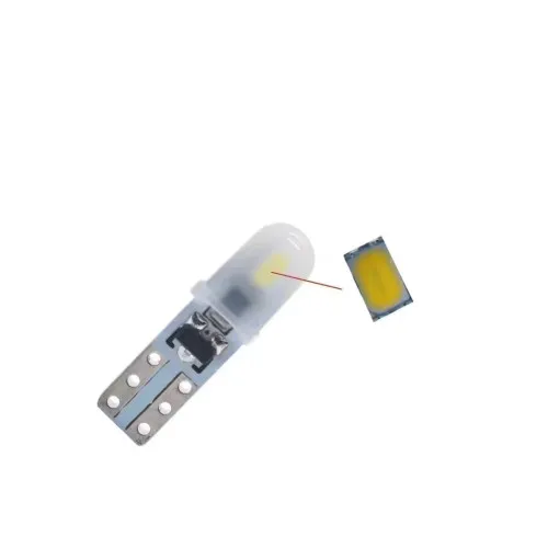 Becuri LED T5 Canbus 2 SMD 3014 40 lumeni 24V nonpolar alb, albastru sau rosu set 2 bucati / JSUN35 / JSUN36 — imaginea 3