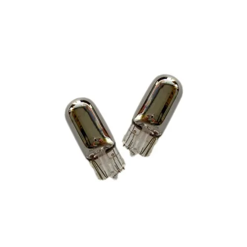 Becuri pozitie T10 W5W Silver Vision cromate lumina galbena set 2 bucati