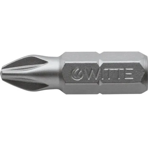 Bit surubelnita cruce Witte 1/4" PZ1 25mm, otel inoxidabil