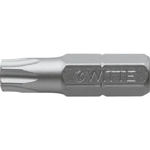 Bit surubelnita torx Witte 1/4" T10 25mm, otel inoxidabil