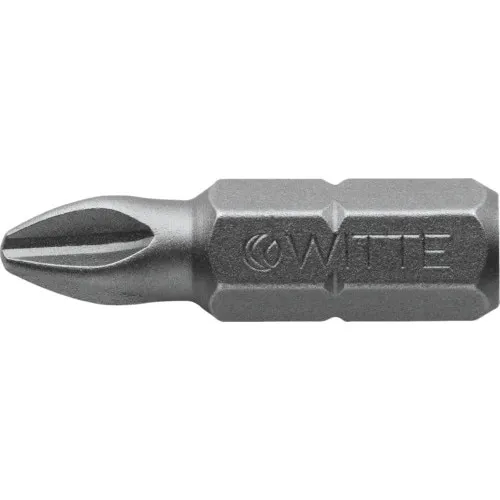 Biti surubelnita cruce Witte Industrie 1/4 PH1 25mm, pachet 2 bucati