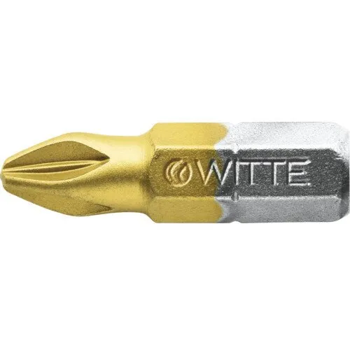 Biti surubelnita cruce Witte Titan 1/4 PZ1 25mm, pachet 2 bucati