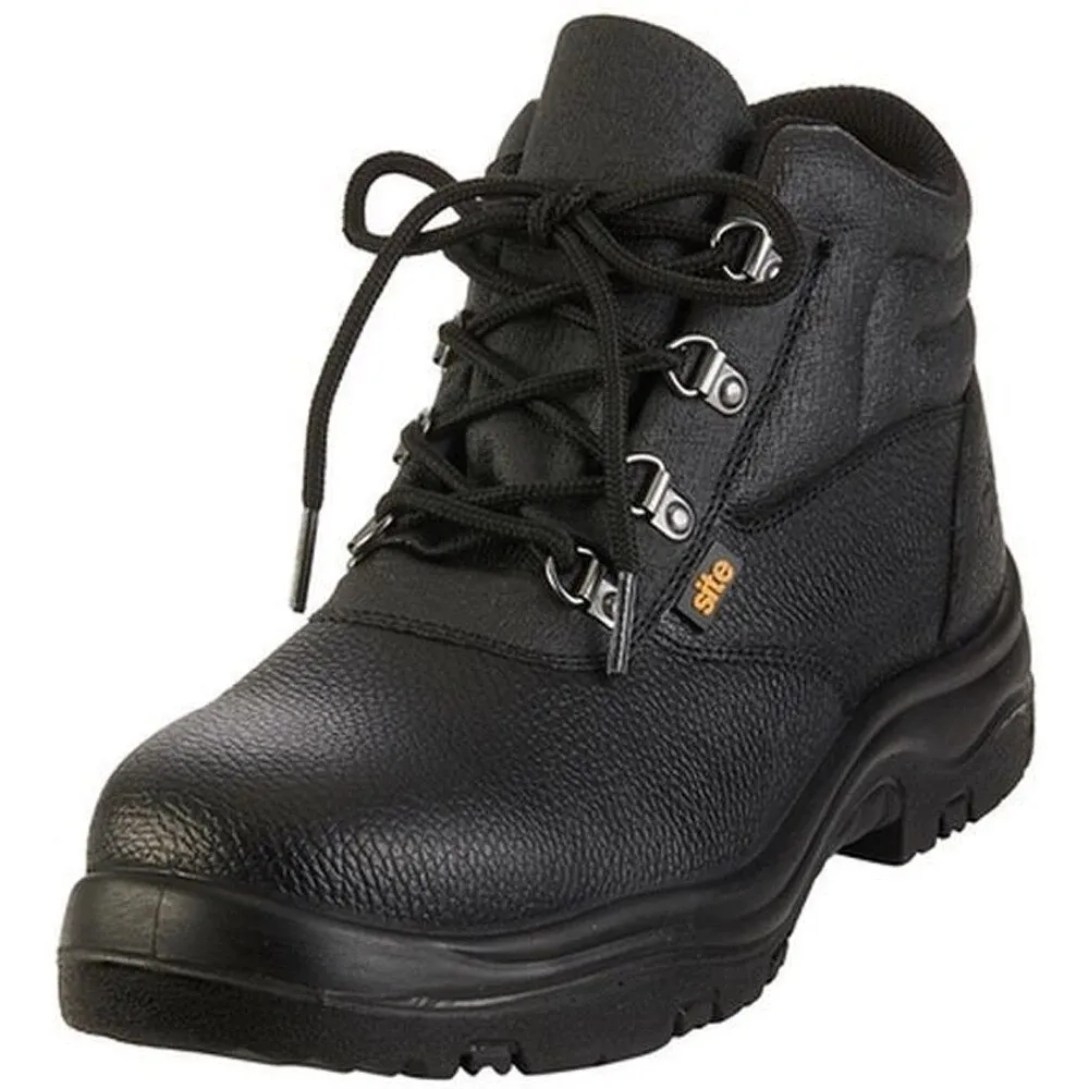Bocanci de protectie Chukka Site, marimea 46, negru