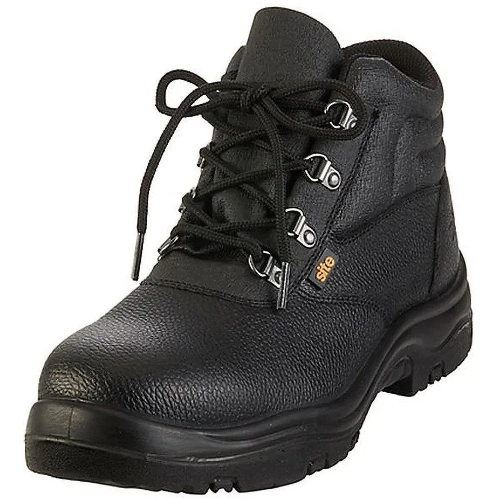 Bocanci de protectie SITE Onyx, marimea 45, maro