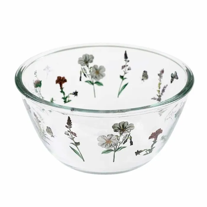 Bol pentru salata 3RSL080-0, sticla, multicolor, 750 ml, 15 cm