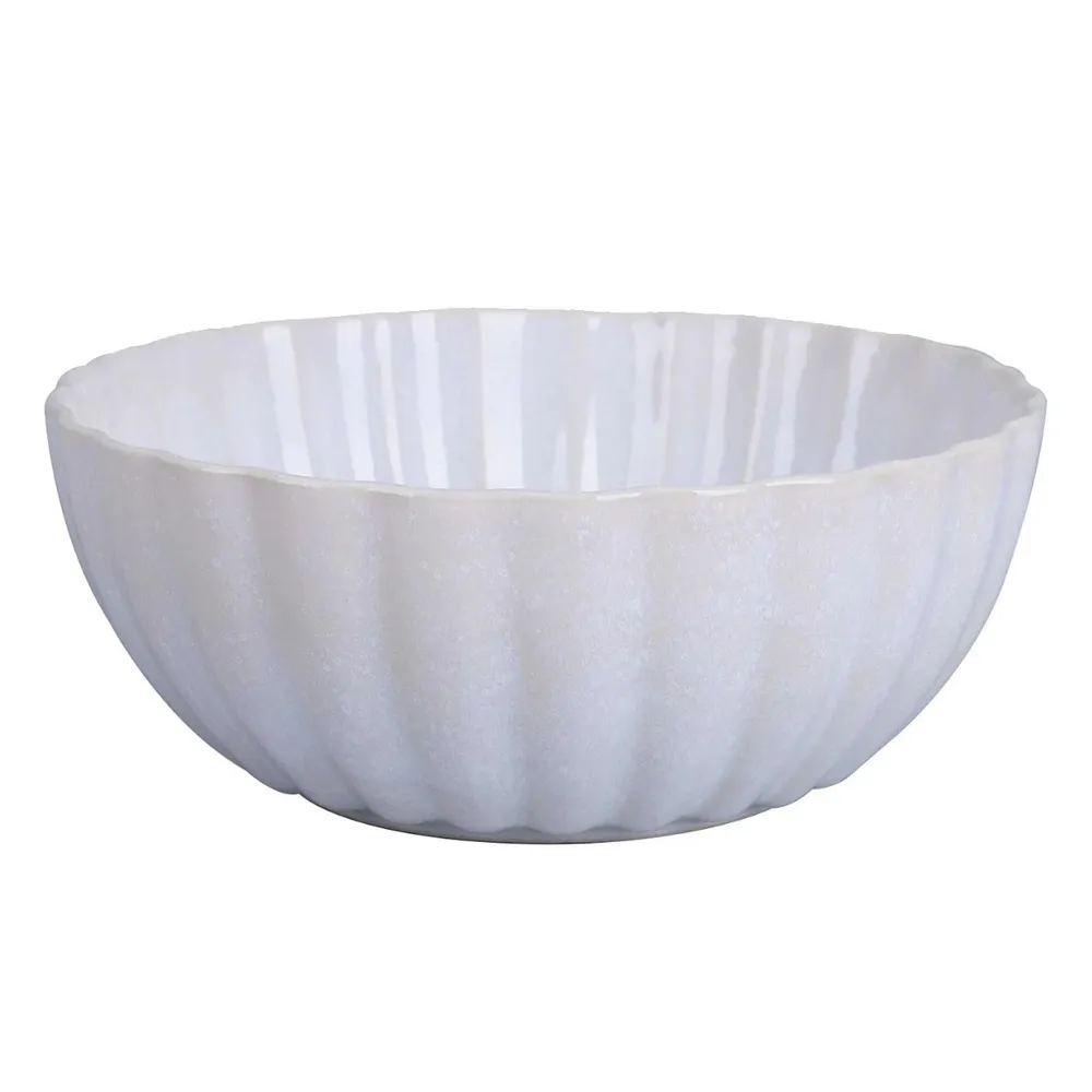 Bol pentru servirea mesei D4014A, portelan, bej, 16 cm