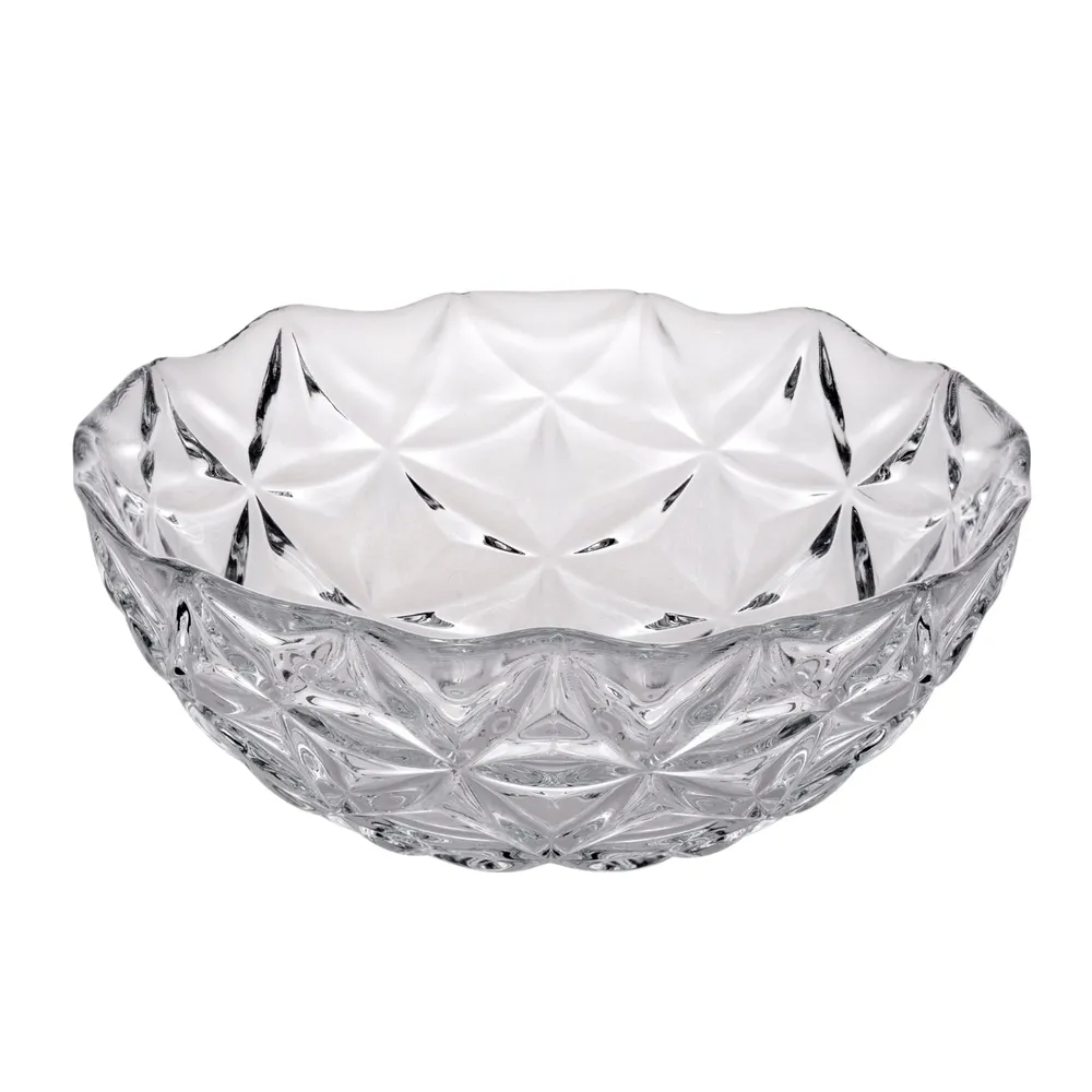 Boluri pentru servirea mesei, Estrella 10543, sticla, transparent, 380 ml, set 6 piese