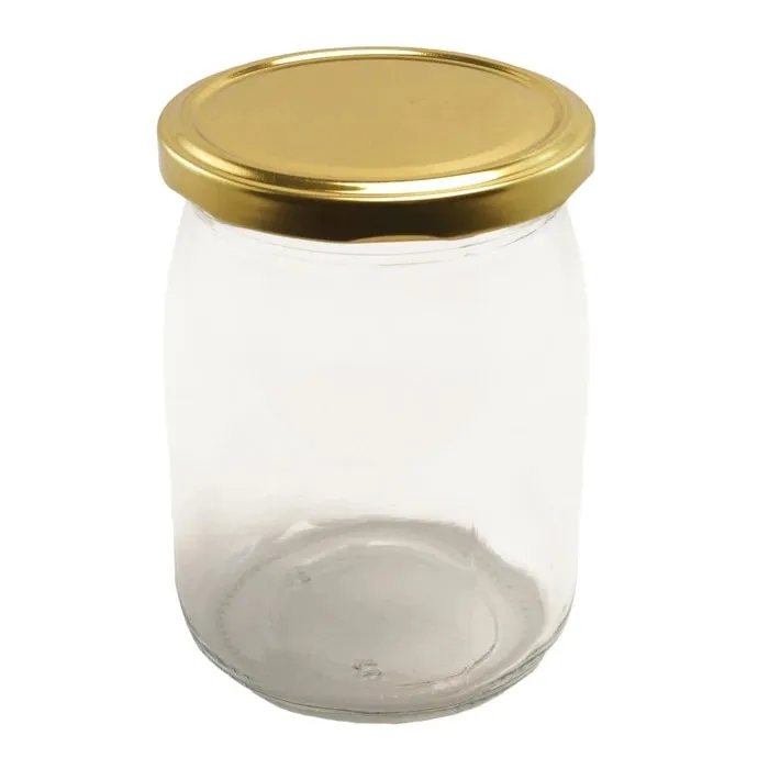 Borcan cu capac Orto, sticla transparenta, capacitate 0.58 l