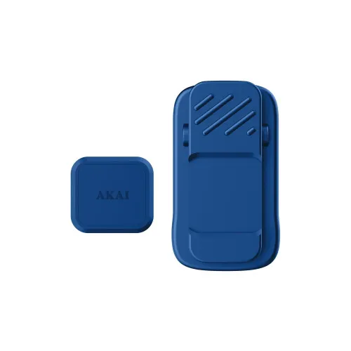 Boxa portabila Akai ABTSW-S10, compacta, Hands Free, IPX5, Albastra — imaginea 4