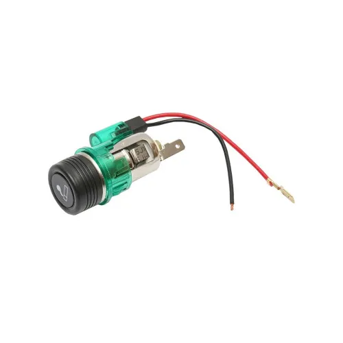 Bricheta auto universala 12V Ø28 cu lumina integrata — imaginea 2
