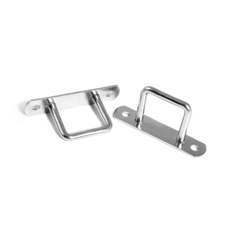 Brida dreptunghiulara metalica pentru prelate, set 5 bucati, 25x25mm