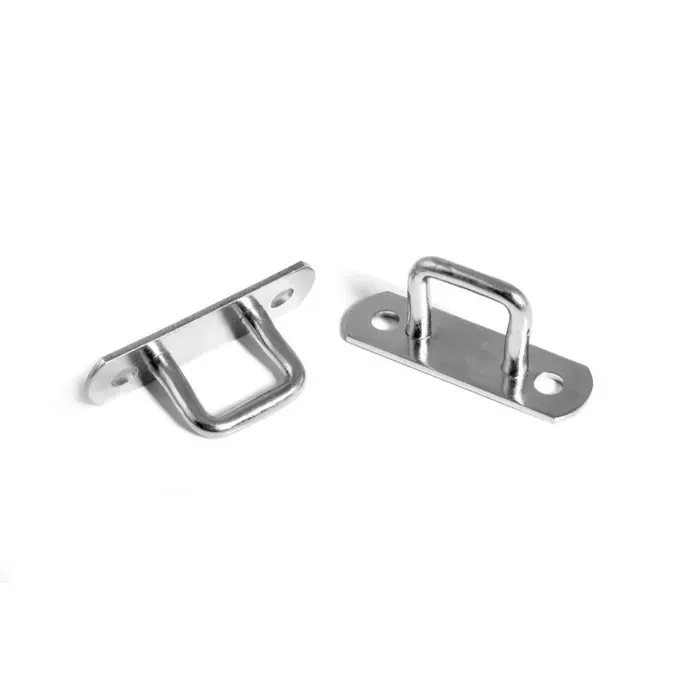 Brida metalica dreptunghiulara 17x37mm, set 5 bucati