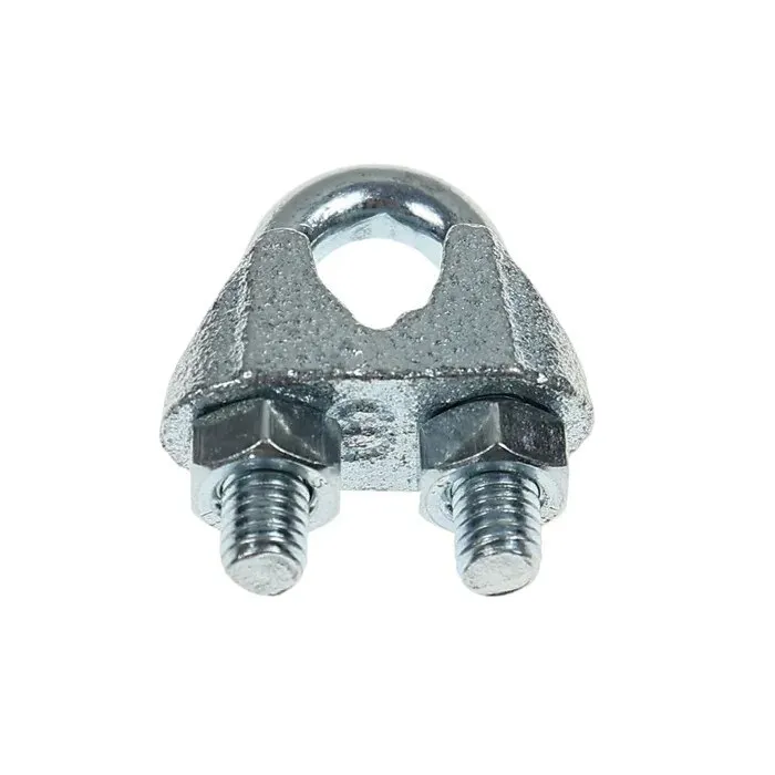 Brida zincata Cablero CD011A08U pentru legare cablu otel 8mm
