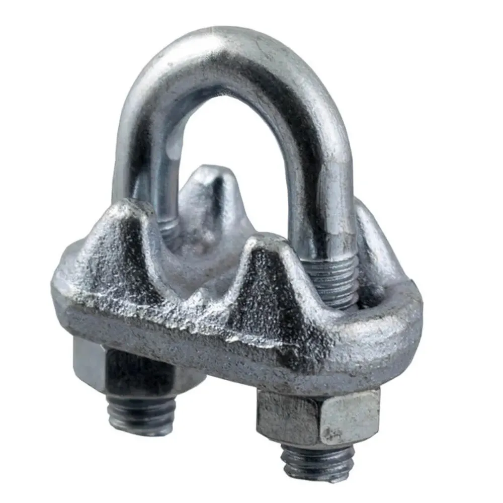 Brida zincata pentru legare cablu otel de 12 mm, Cablero CD011A012U
