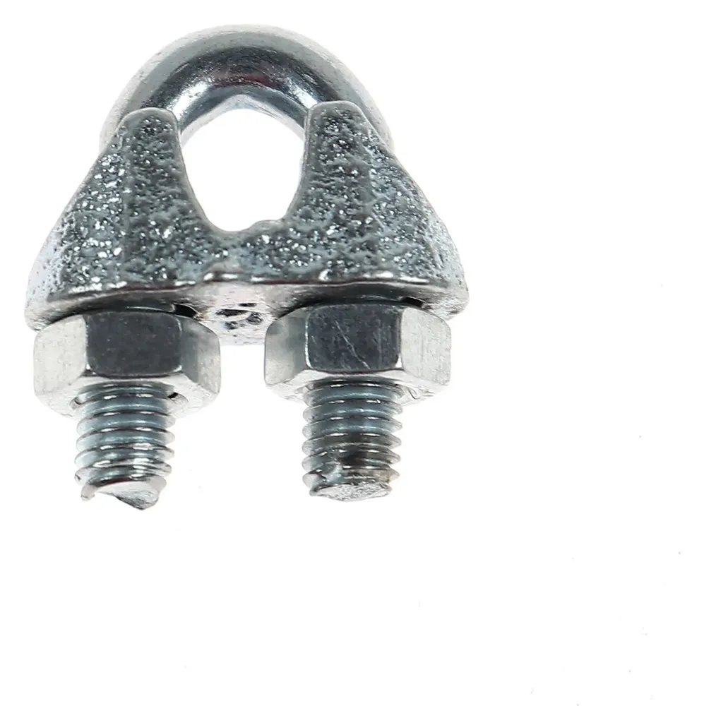 Brida zincata pentru legare cablu otel, set 3 bucati, 5mm