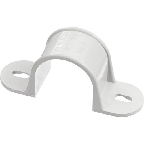 Bride plastic pentru tub rigid & copex eBULL Ø40 mm, pachet 5 bucati