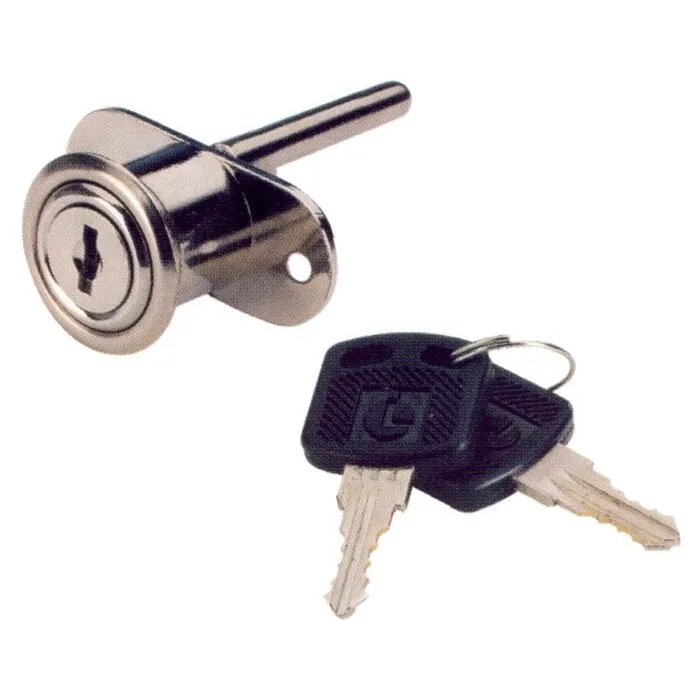 Broasca cu cilindru, pentru montaj frontal, otel cromat, D 16.5 mm
