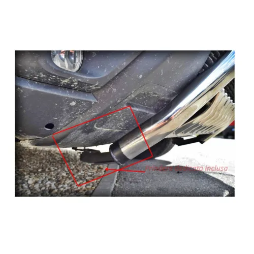 Bullbar inox compatibil Dacia Duster II 2018-2024 cu kit montaj inclus — imaginea 2