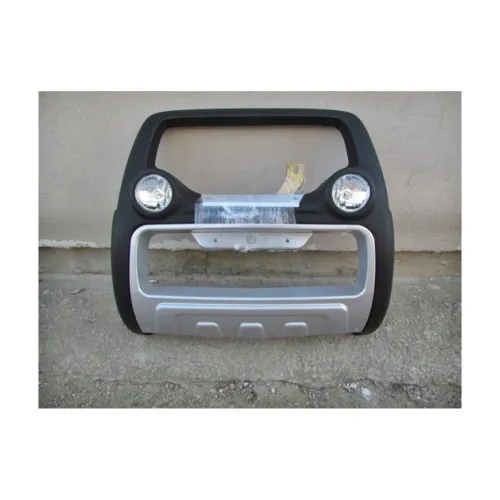 Bullbar inox cu proiectoare compatibil Isuzu D-Max bara protectie fata — imaginea 3