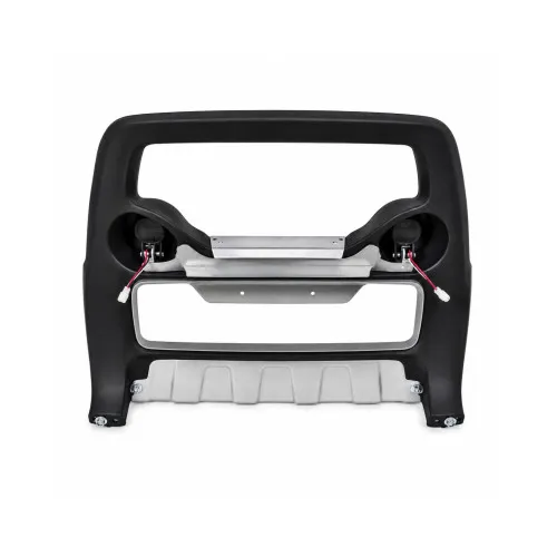 Bullbar inox cu proiectoare compatibil Isuzu D-Max bara protectie fata — imaginea 2