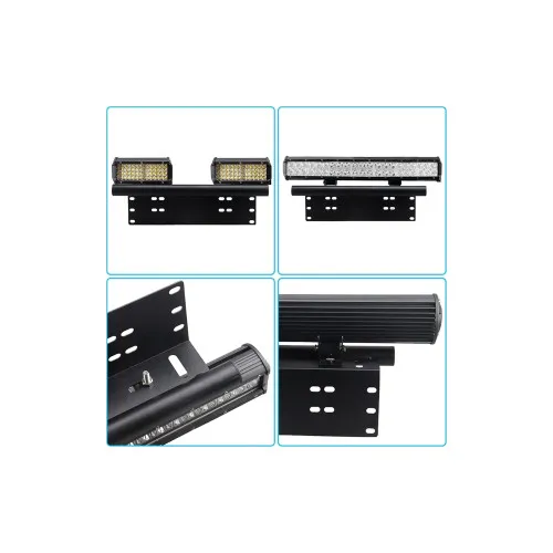 Bullbar/ suport numar universal pentru montaj proiectoare — imaginea 2