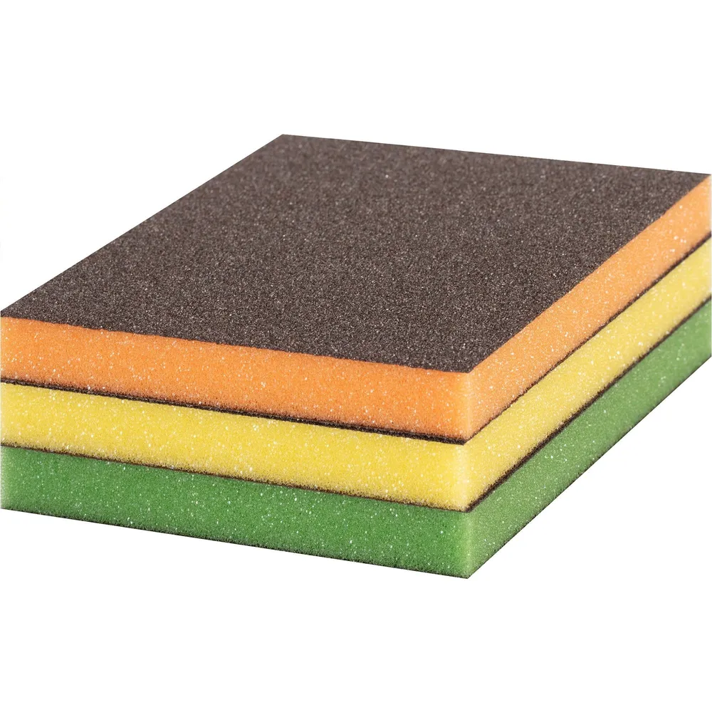 Burete abraziv Bosch, pentru slefuire, 69 x 97 x 26 mm (set 3 buc)
