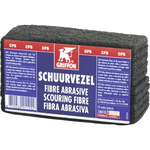 Burete abraziv Griffon Durolin, pentru tevi de cupru si fitinguri, pachet 10 bucati