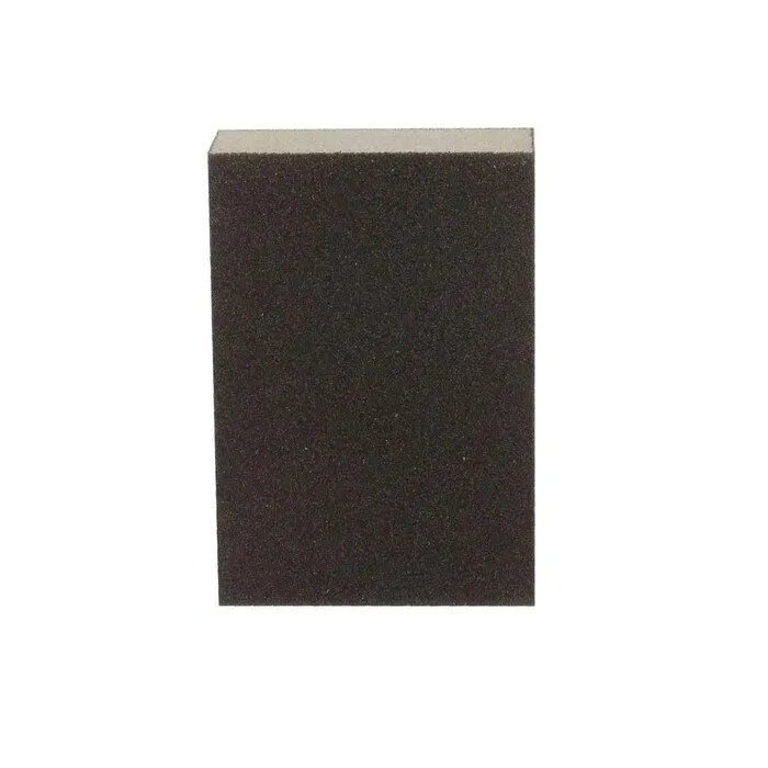 Burete abraziv pentru slefuire lemn / zidarie, Carbochim B4F, 100 x 70 x 25 mm, granulatie 120