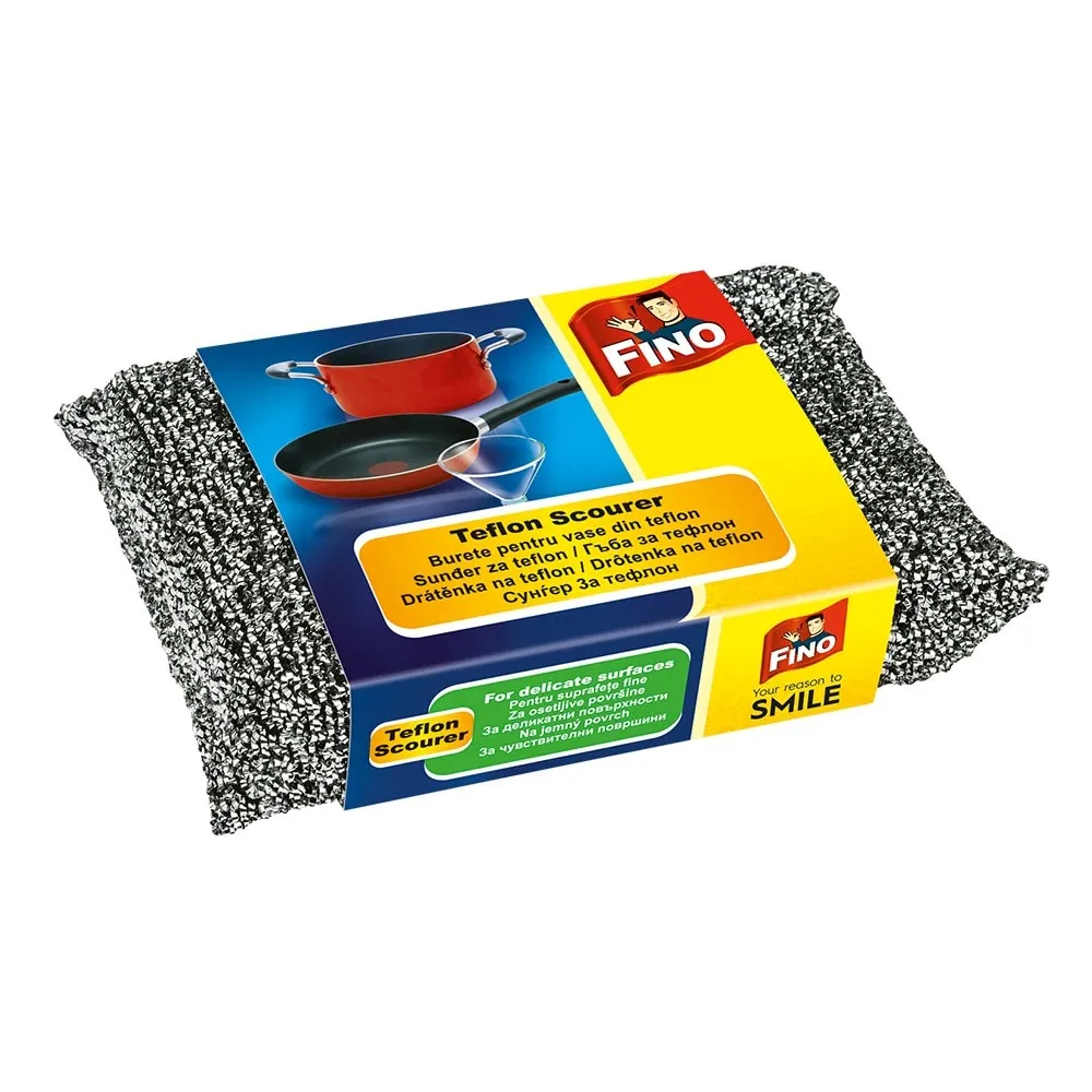 Burete pentru vase teflon, Fino