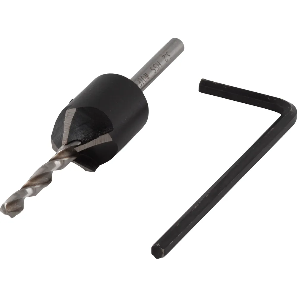 Burghiu cu zencuitor Wolfcraft Ø3, 2-12 mm