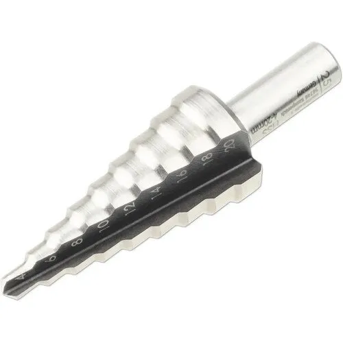 Burghiu in trepte HSS Wolfcraft Ø4-20 mm pentru tabla