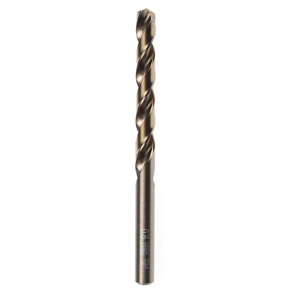 Burghiu pentru metal, HSS-CO, DIN 338, tip N, Tivoly 11455040900, 9 x 81 x 125 mm