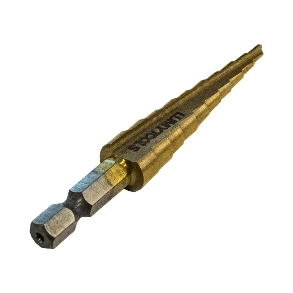 Burghiu pentru metal, Lumytools, 10 trepte, 3-12 mm, 1 bucata