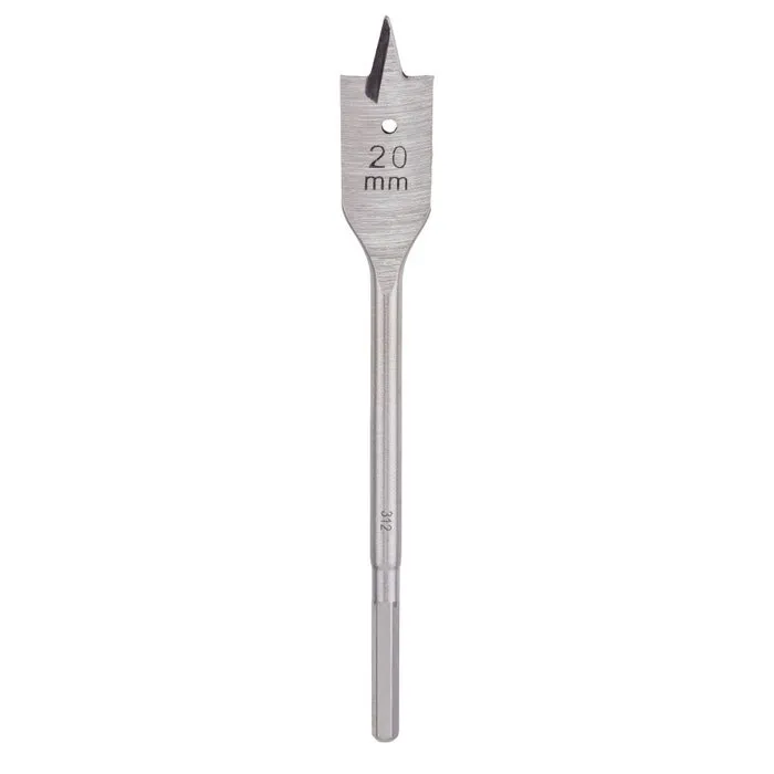 Burghiu plat pentru lemn, Bosch, 20 x 110 x 160 mm