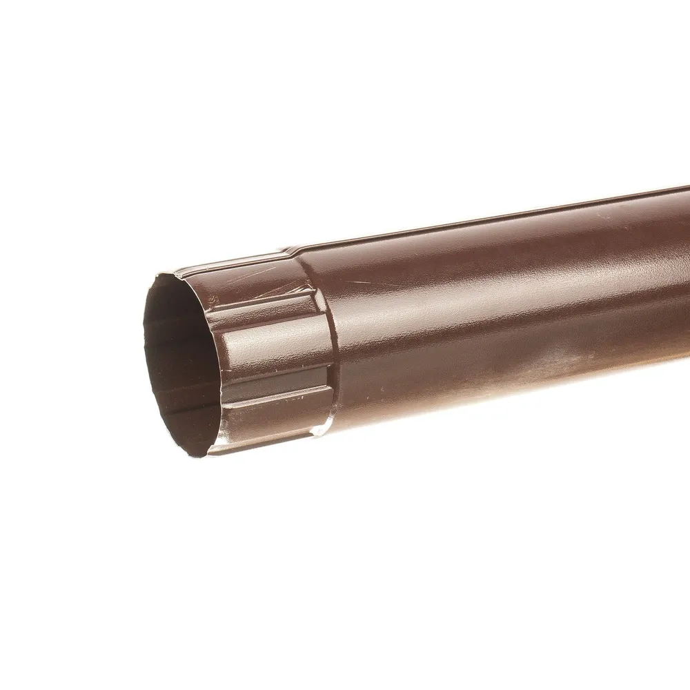 Burlan metal, Ø 90 mm, L 1000 mm, maro