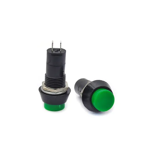 Buton auto cu retinere ON-OFF verde aplicatii electrice universale 12V — imaginea 3