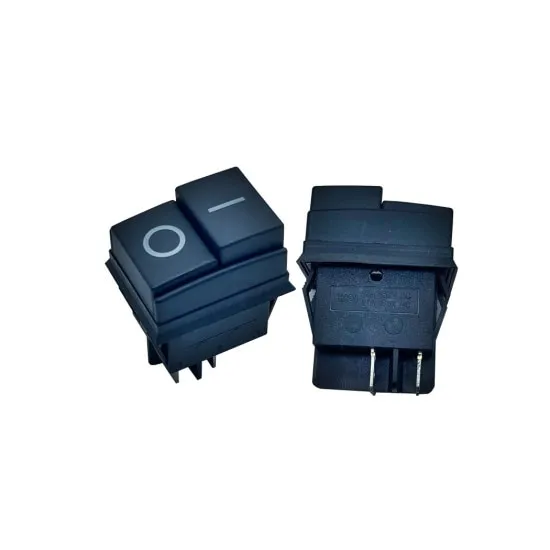 Buton auto, TLB243, negru, 2 pini