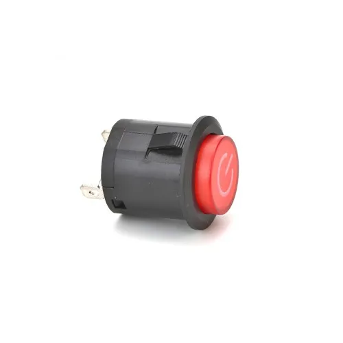 Buton cu retinere 3 pini rosu — imaginea 2