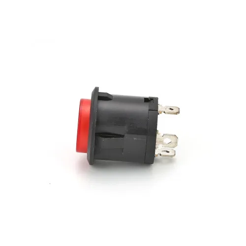 Buton cu retinere 3 pini rosu — imaginea 3