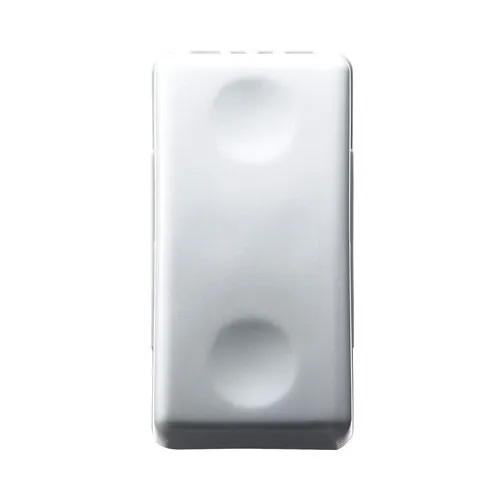 Buton cu revenire Gewiss, alb