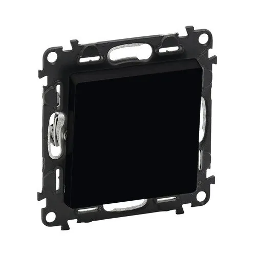 Buton cu revenire Legrand Valena Life, negru mat